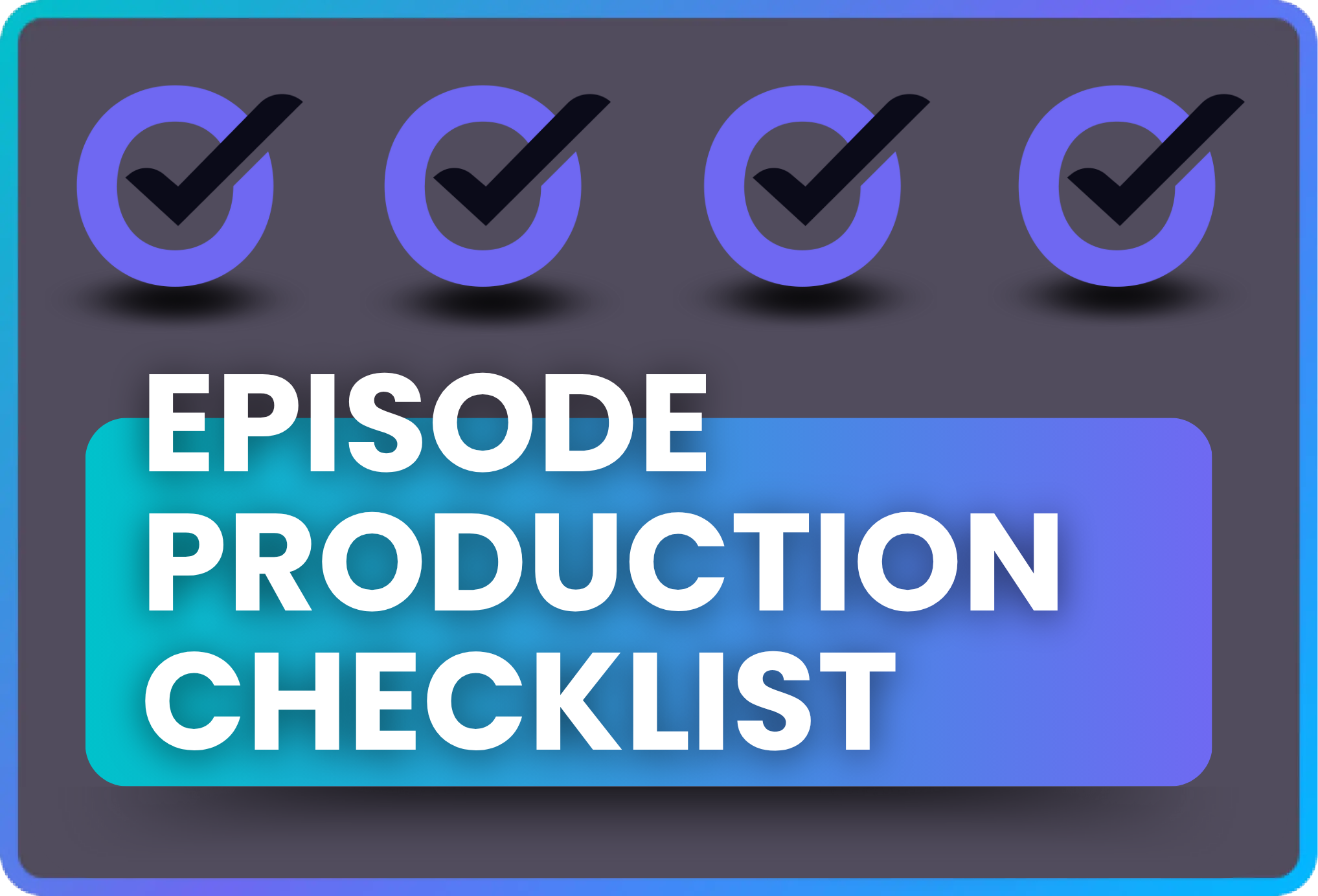 call to action production checklist