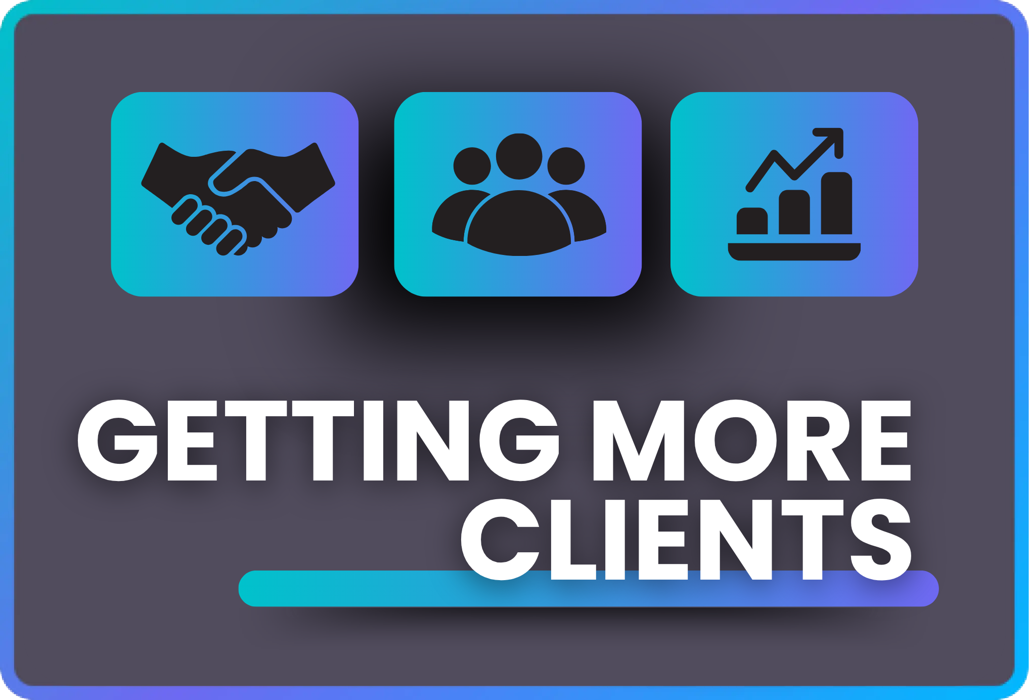 getting more clients call to action