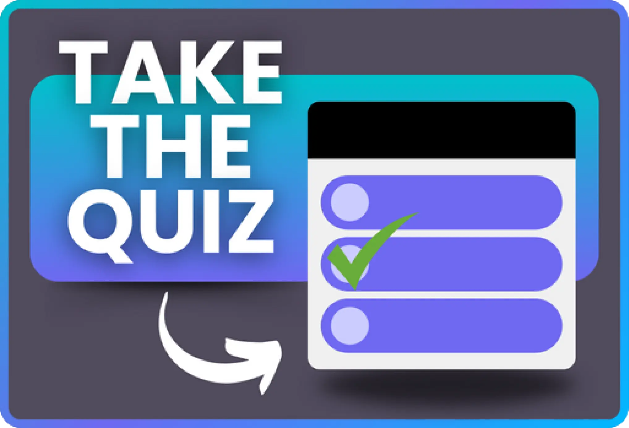 take the quiz lead in